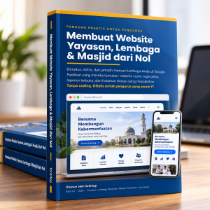 Cara Bikin Web Untuk pengurus yayasan, lembaga & masjid